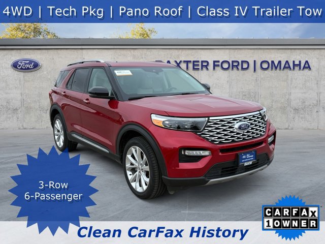 Certified 2024 Ford Explorer Platinum w/ Technology Package