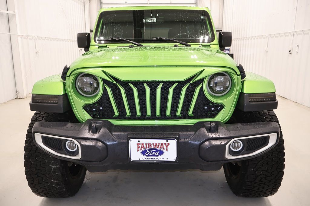 Used 2019 Jeep Wrangler Unlimited Sahara w/ Uconnect 4C Nav & Sound Group image 12