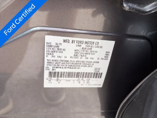 Certified 2023 Ford Edge SEL w/ Convenience Package AWD/4WD image 31