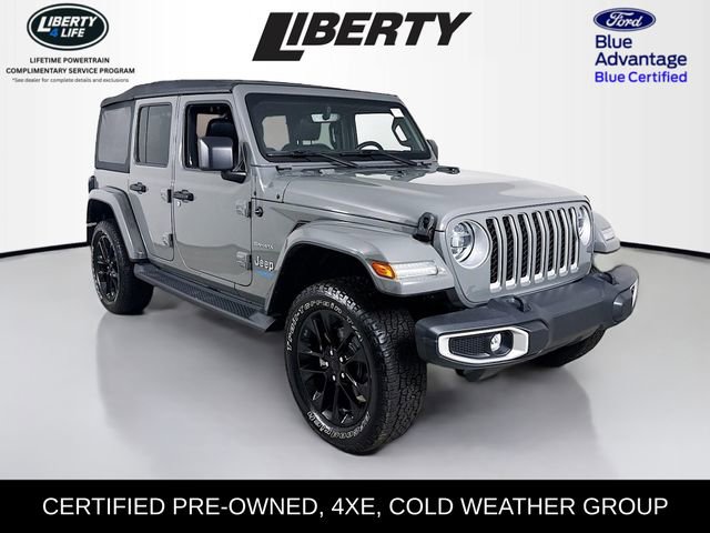 Used 2021 Jeep Wrangler Unlimited Sahara w/ Cold Weather Group image 1