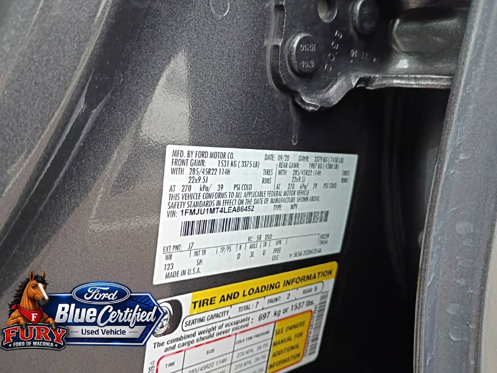 Certified 2020 Ford Expedition Platinum AWD/4WD image 37
