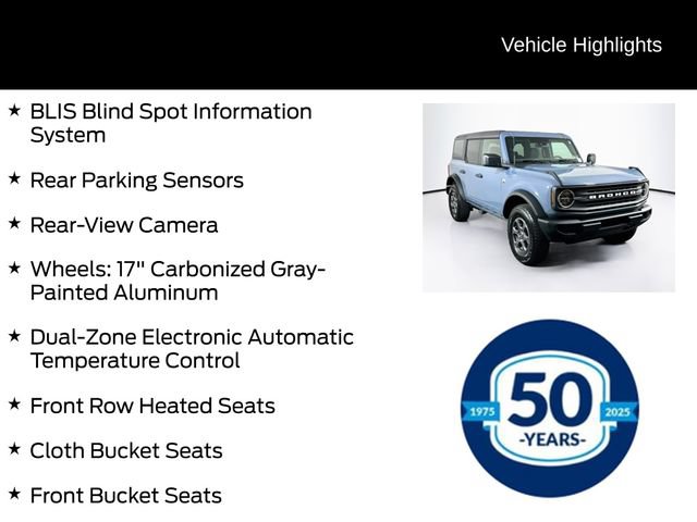 Certified 2025 Ford Bronco Big Bend AWD/4WD image 11