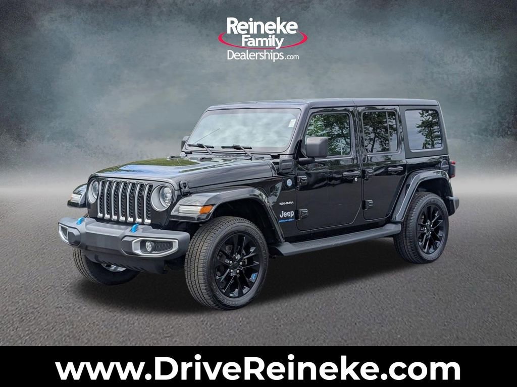 Used 2023 Jeep Wrangler Unlimited Sahara w/ Cold Weather Group AWD/4WD image 1