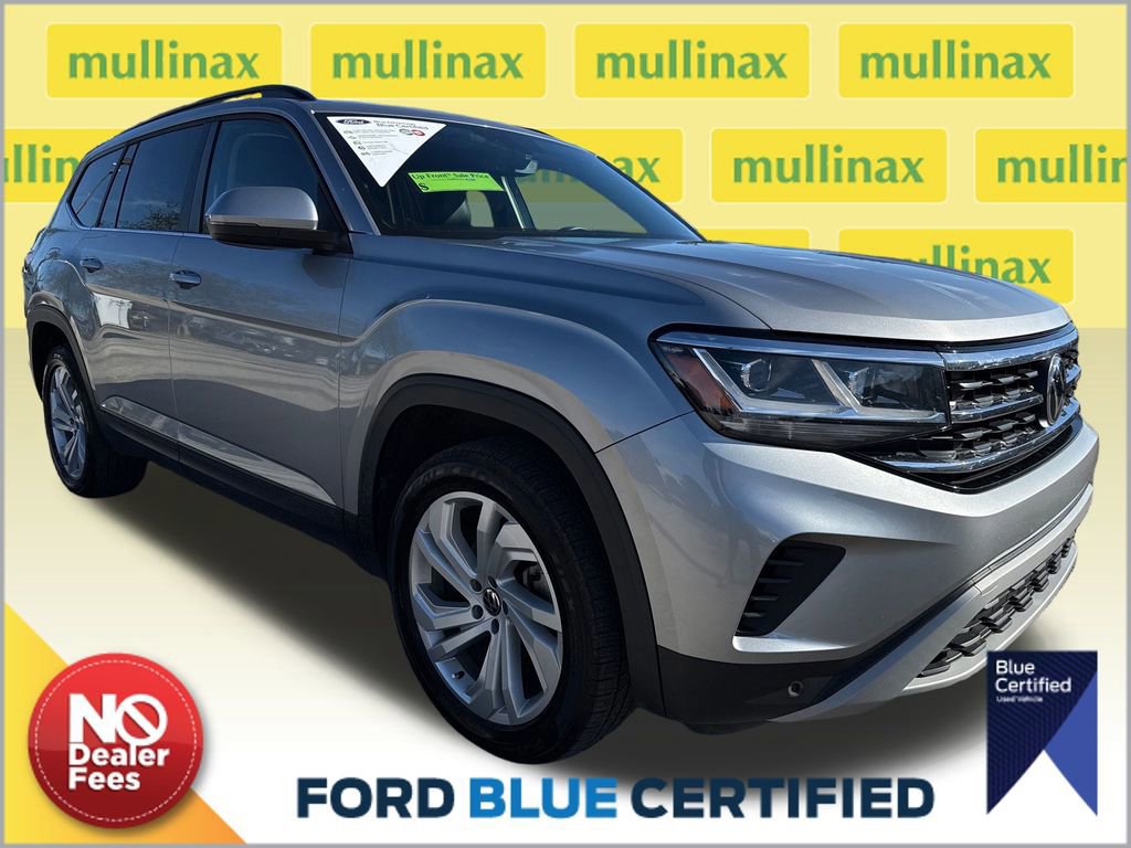 Used 2021 Volkswagen Atlas SE w/ Panoramic Sunroof Package