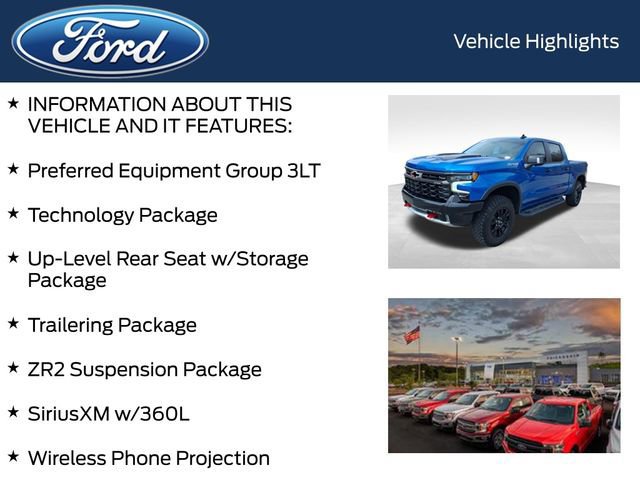 Used 2023 Chevrolet Silverado 1500 ZR2 w/ Technology Package image 11