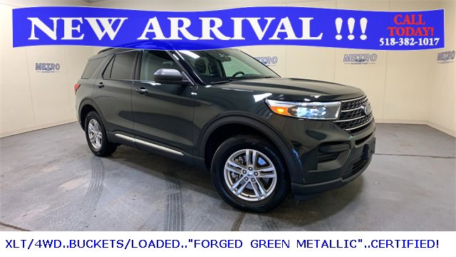 Certified 2022 Ford Explorer XLT w/ Class IV Trailer Tow Package