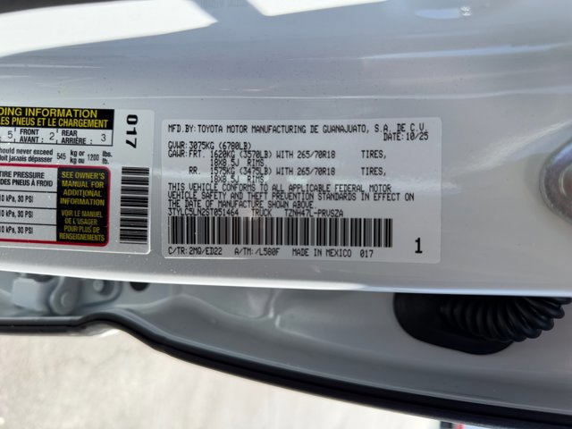Used 2025 Toyota Tacoma TRD Pro AWD/4WD image 27