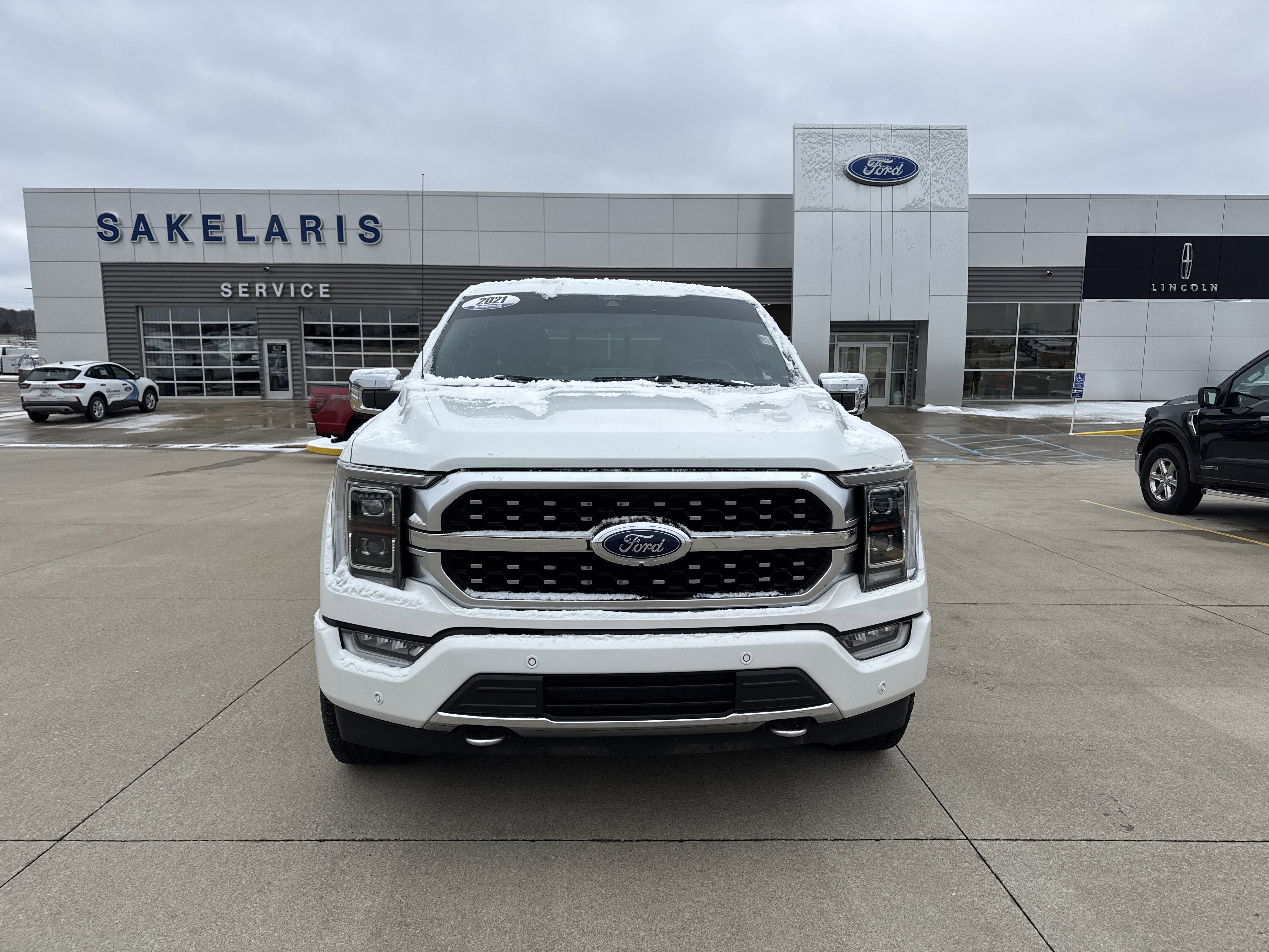 Certified 2021 Ford F150 Platinum w/ Equipment Group 701A High image 2