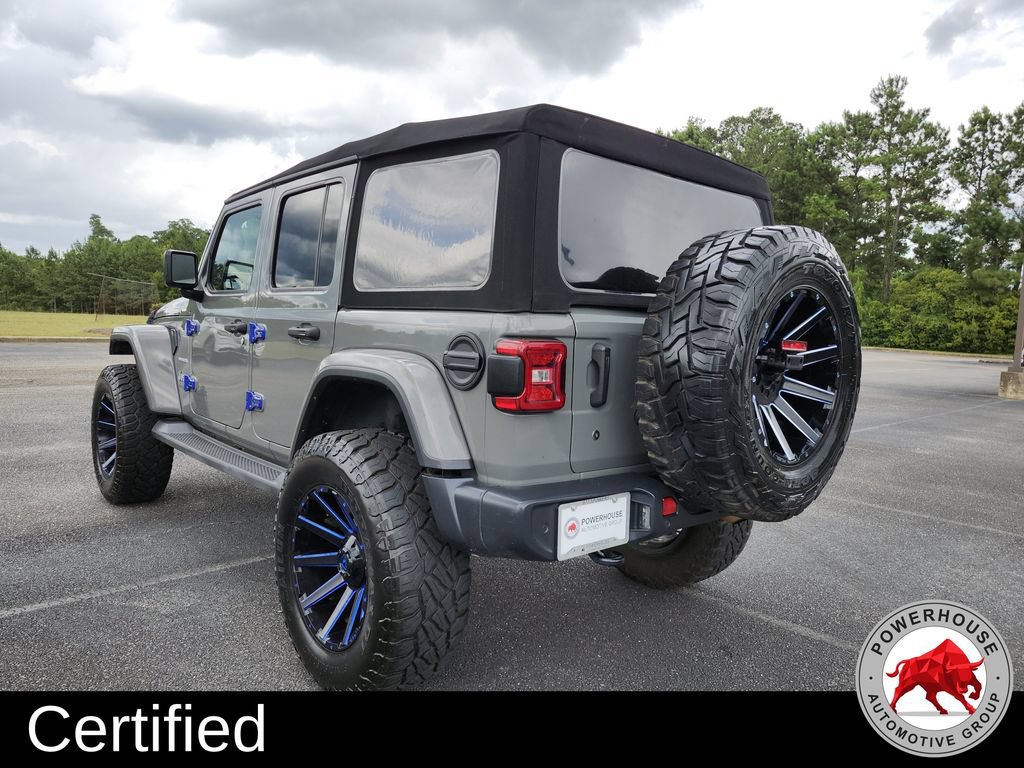 Used 2019 Jeep Wrangler Unlimited Sahara AWD/4WD image 3