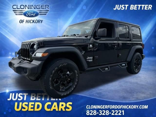 Used 2020 Jeep Wrangler Unlimited Sport S AWD/4WD image 1