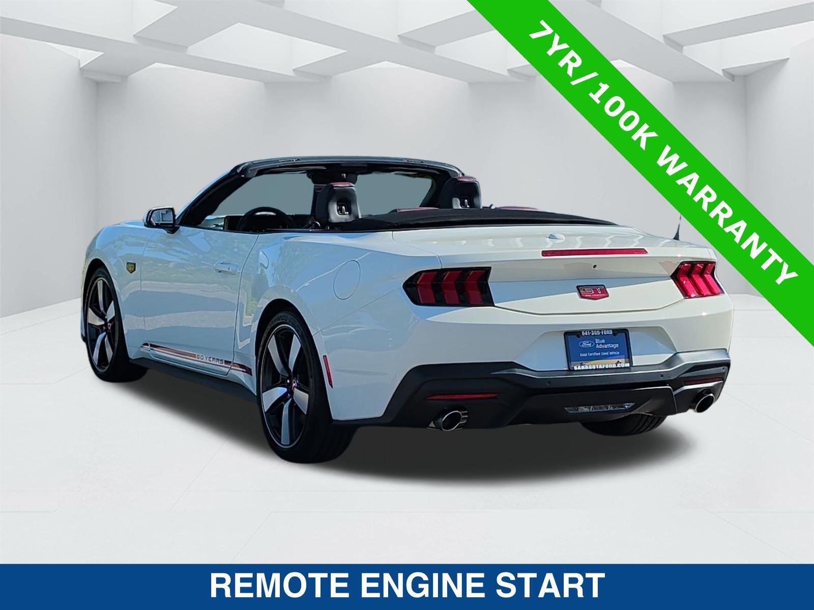 Certified 2025 Ford Mustang GT Premium w/ 60th Anniversary Package RWD image 7