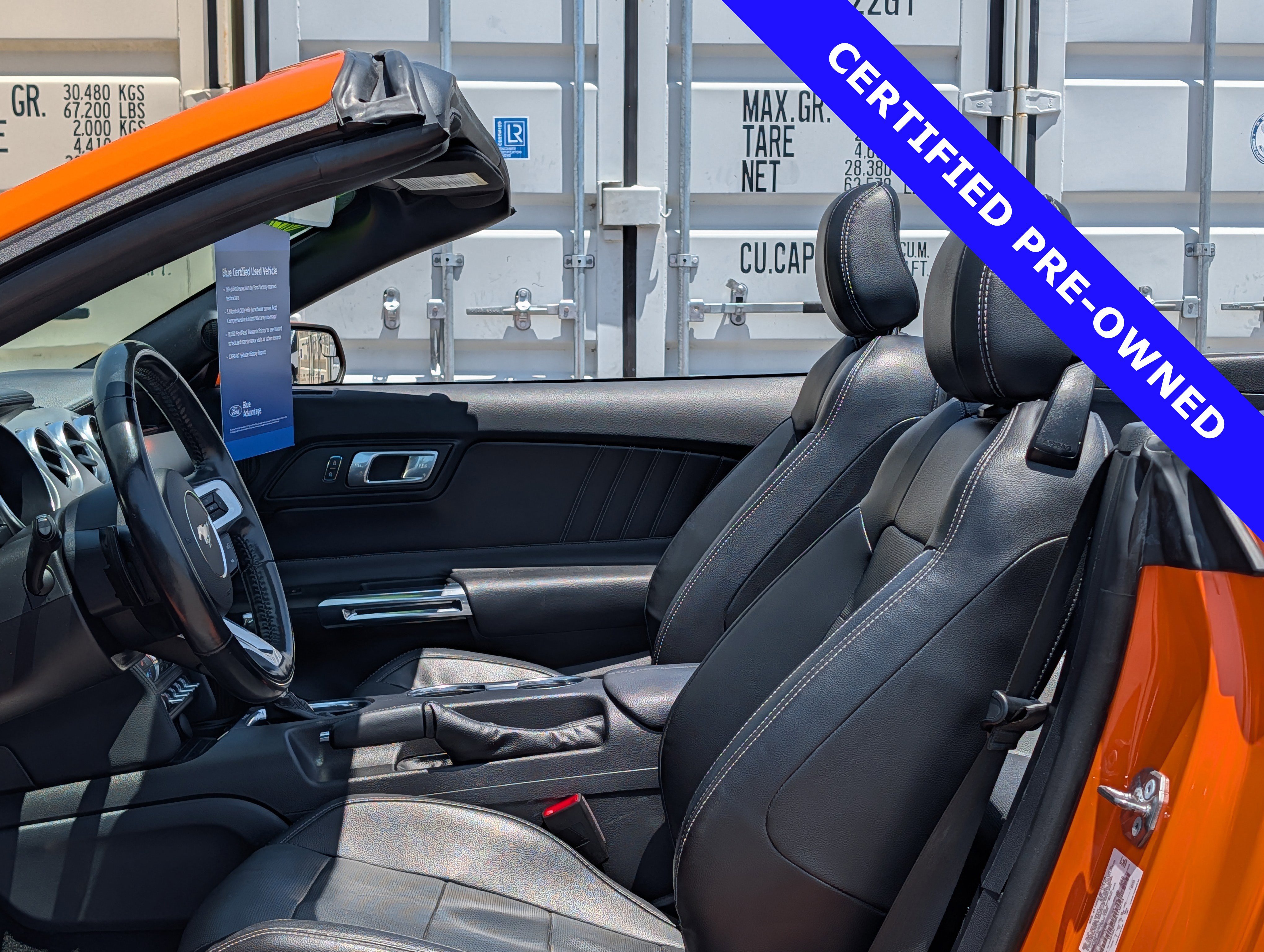 Certified 2020 Ford Mustang Premium w/ Ford Safe & Smart Package RWD image 17