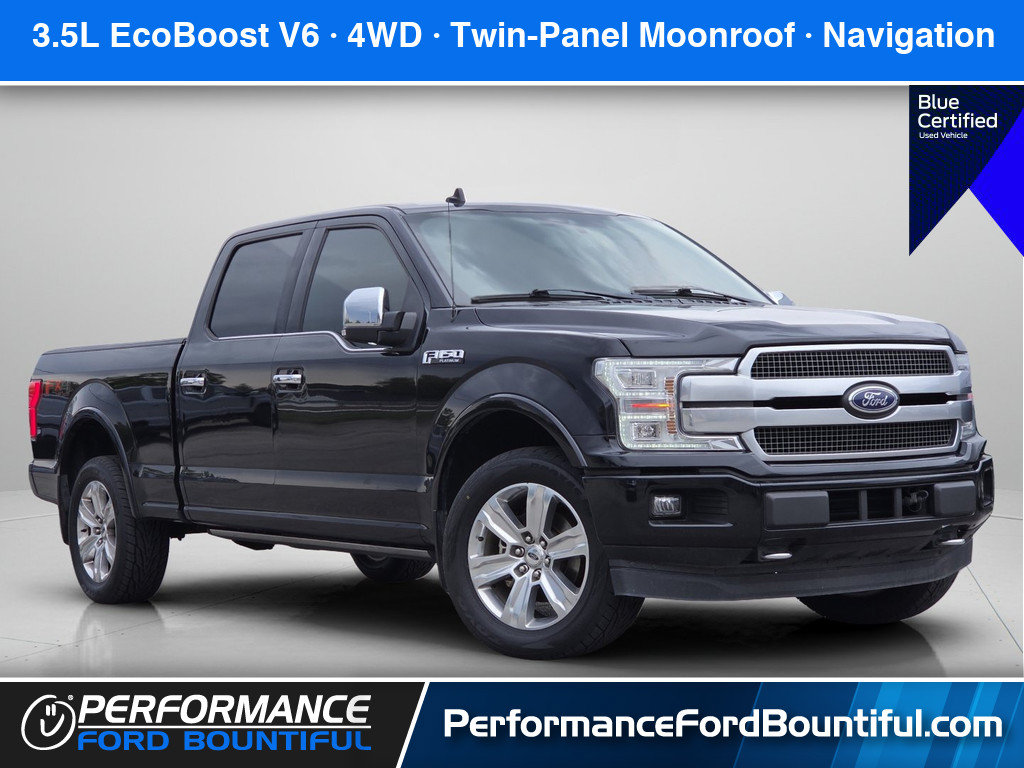 Certified 2019 Ford F150 Platinum w/ FX4 Off-Road Package