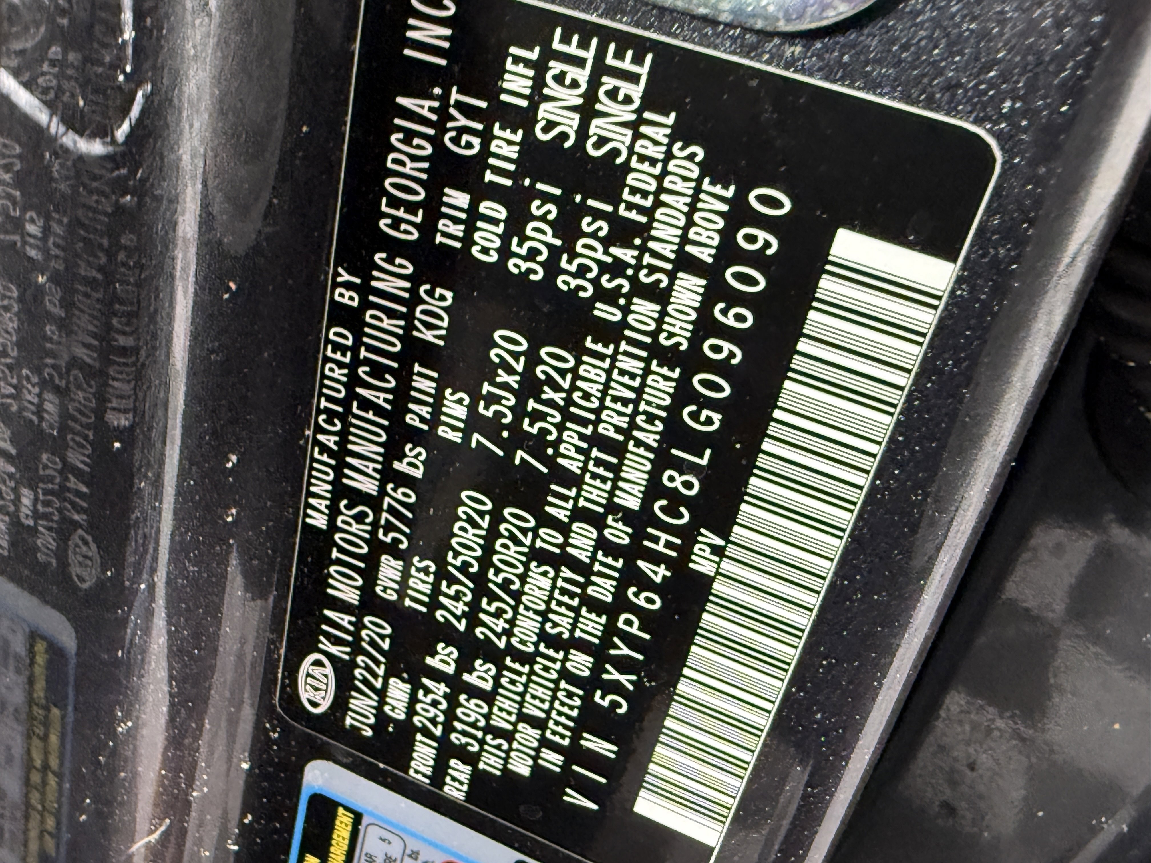 Used 2020 Kia Telluride S image 31