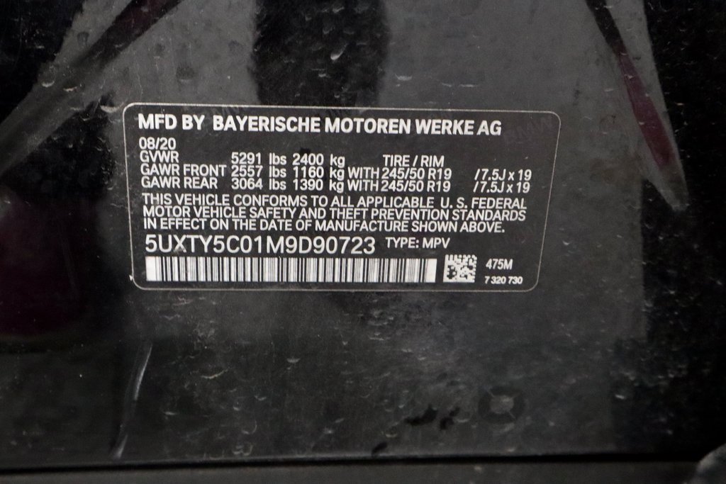 Used 2021 BMW X3 xDrive30i w/ Premium Package image 36