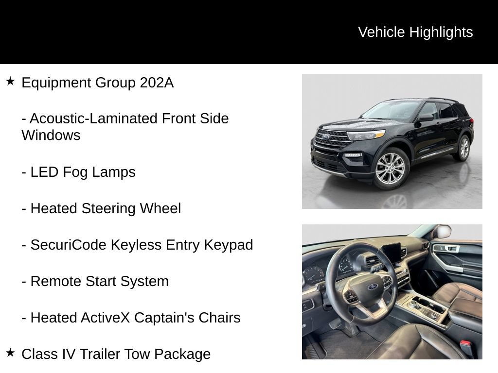Certified 2023 Ford Explorer XLT w/ Equipment Group 202A AWD/4WD image 6
