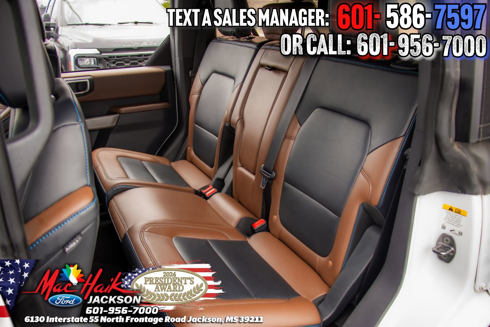 Certified 2022 Ford Bronco Outer Banks w/ Sasquatch Package AWD/4WD image 10