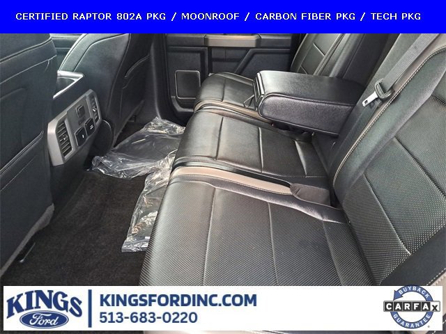 Certified 2018 Ford F150 Raptor w/ Equipment Group 802A Luxury image 25