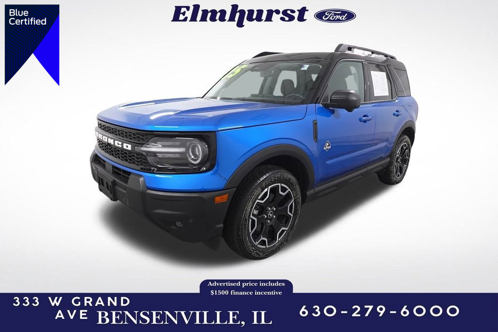 Certified 2025 Ford Bronco Sport Outer Banks w/ Outer Banks Tech Package+