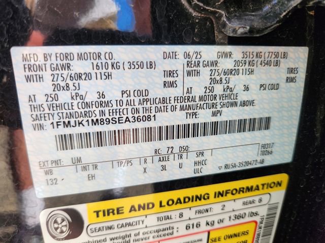 Certified 2025 Ford Expedition Max Platinum AWD/4WD image 29