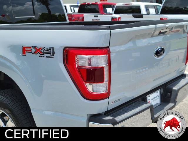 Certified 2023 Ford F150 Lariat w/ FX4 Off-Road Package AWD/4WD image 12