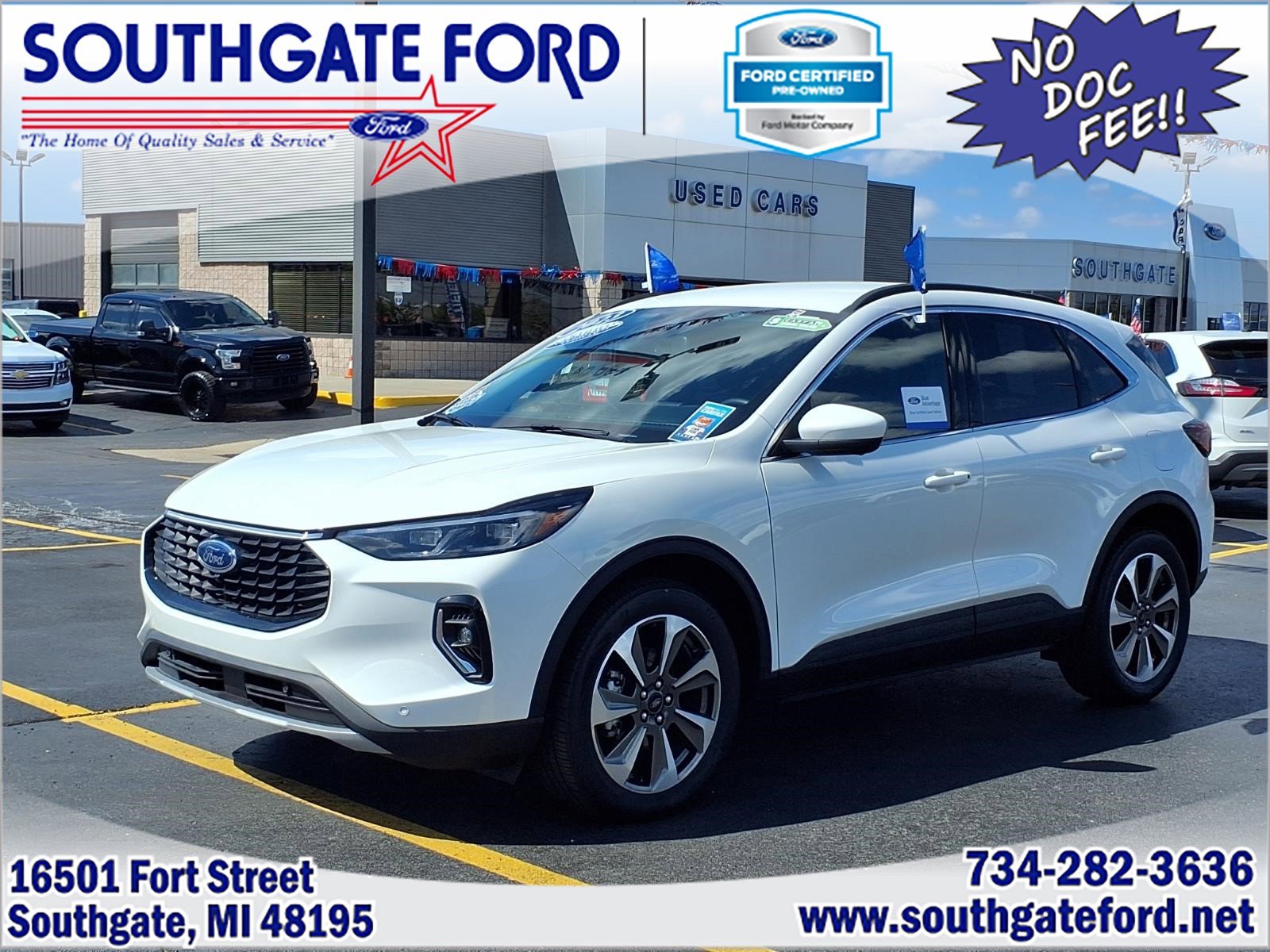 Certified 2023 Ford Escape Platinum