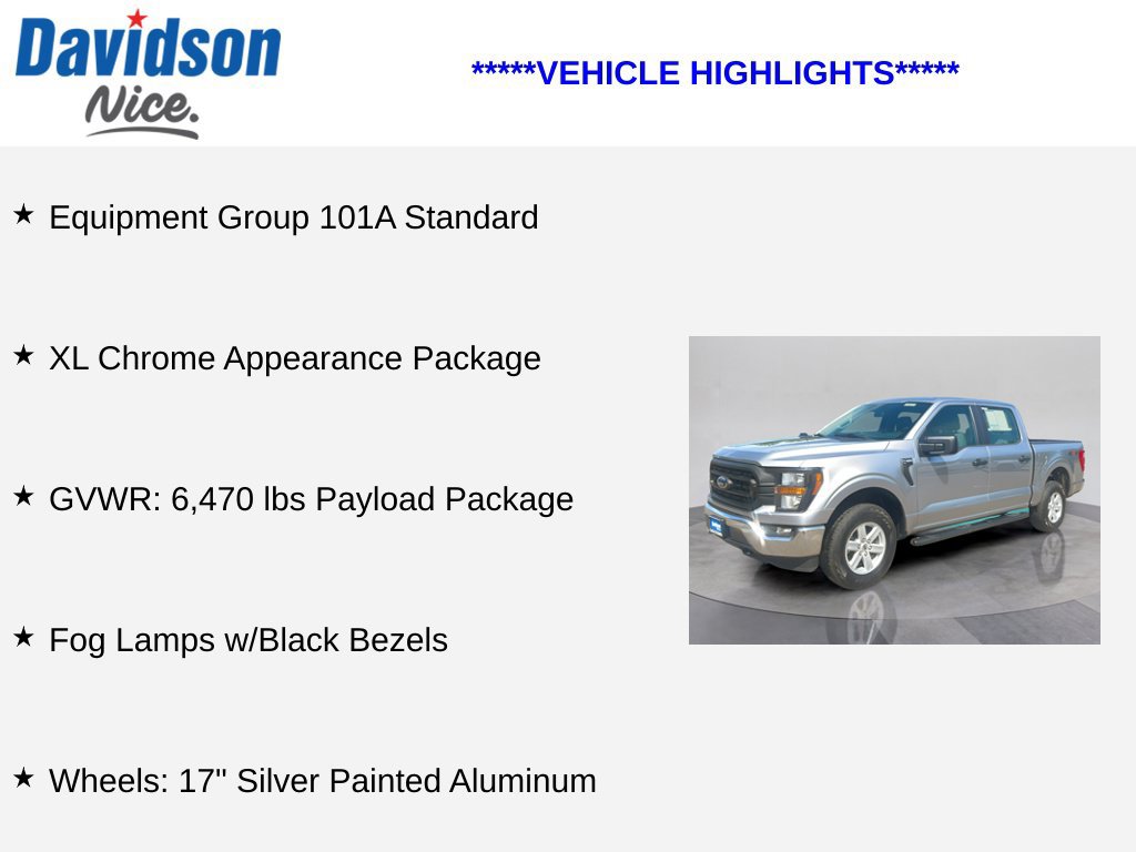 Certified 2023 Ford F150 XL w/ XL Chrome Appearance Package AWD/4WD image 4