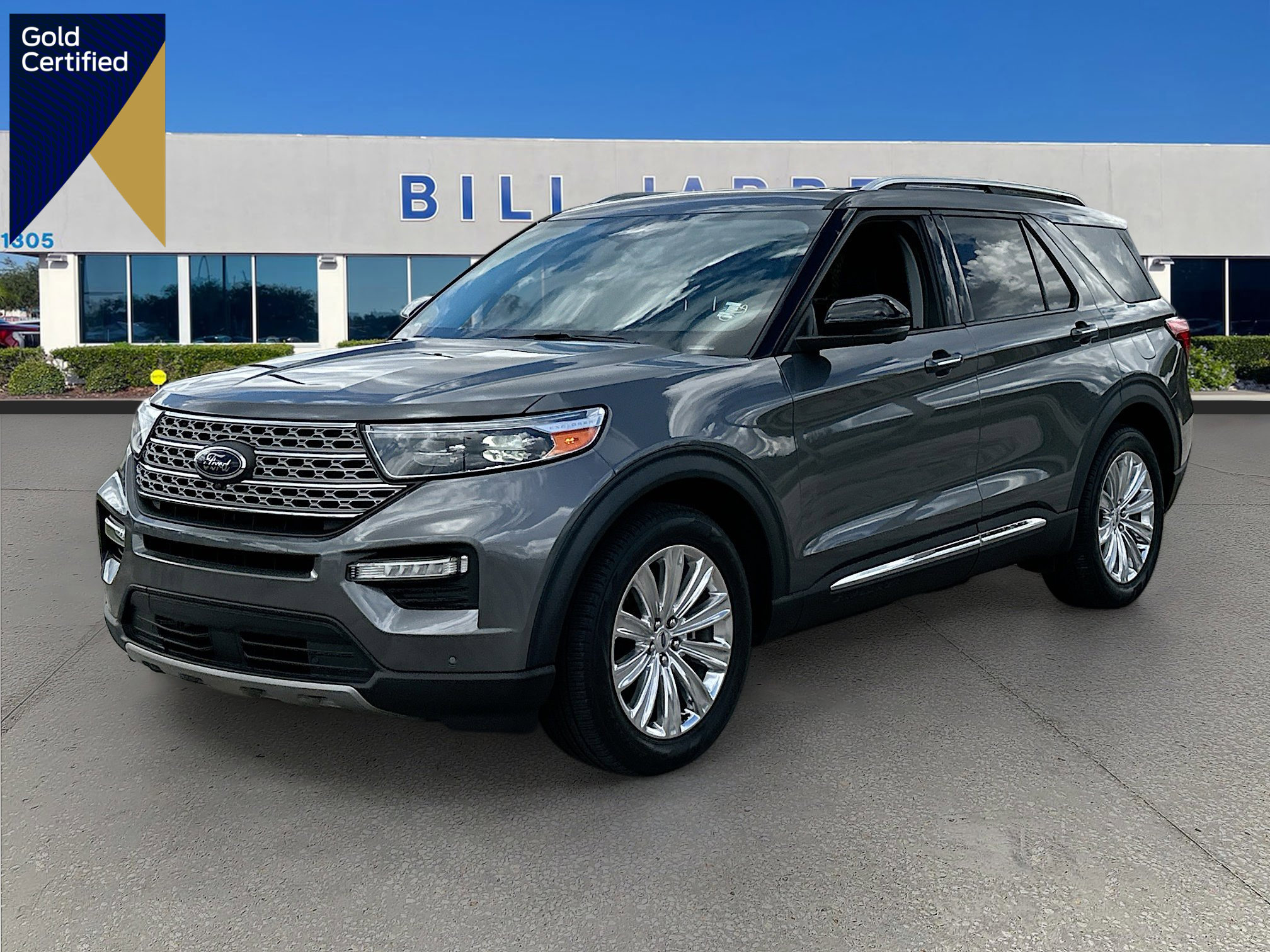 Certified 2022 Ford Explorer Limited w/ Equipment Group 301A image 1