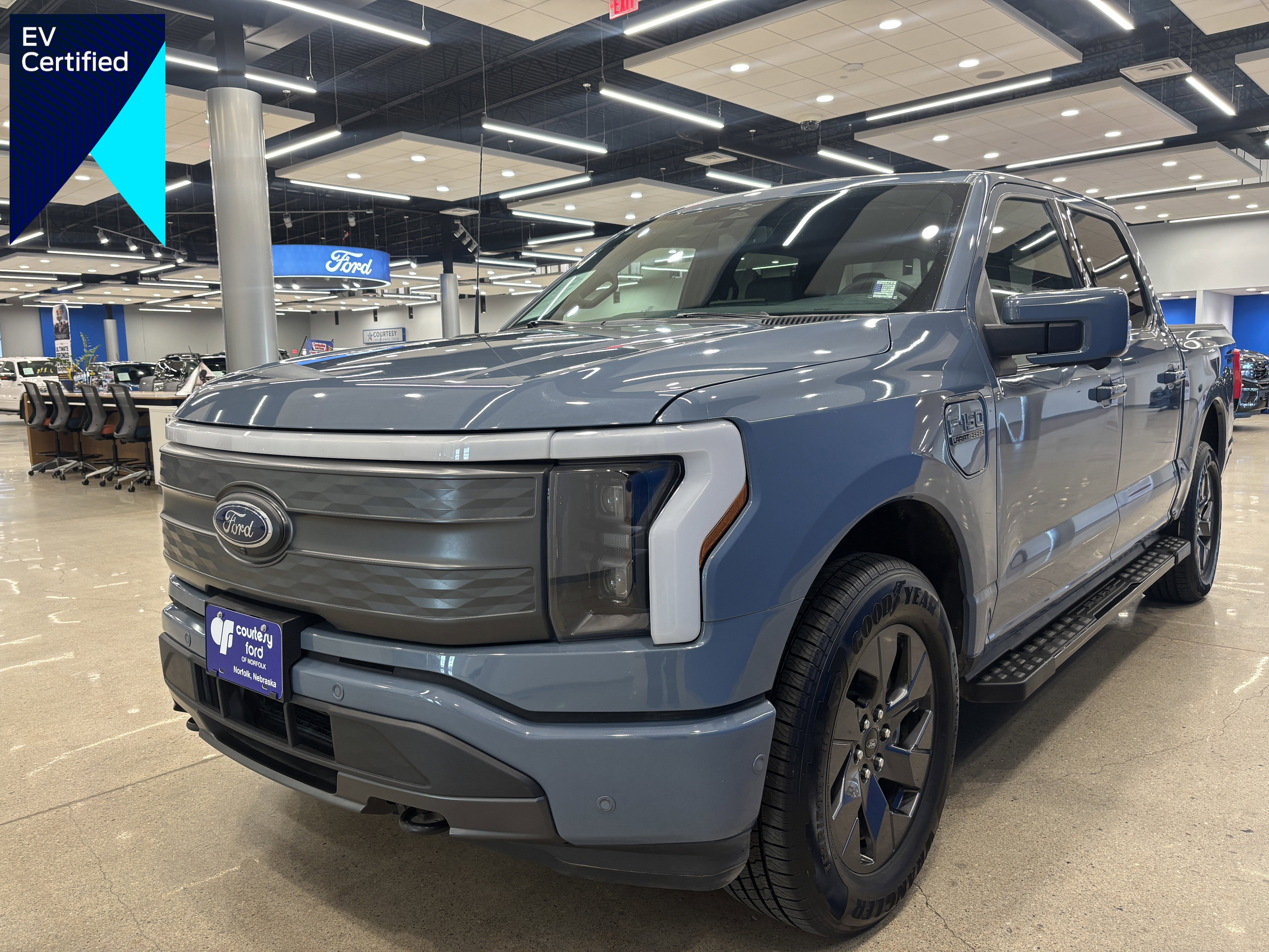 Certified 2023 Ford F150 Lightning Lariat w/ Equipment Group 511A High