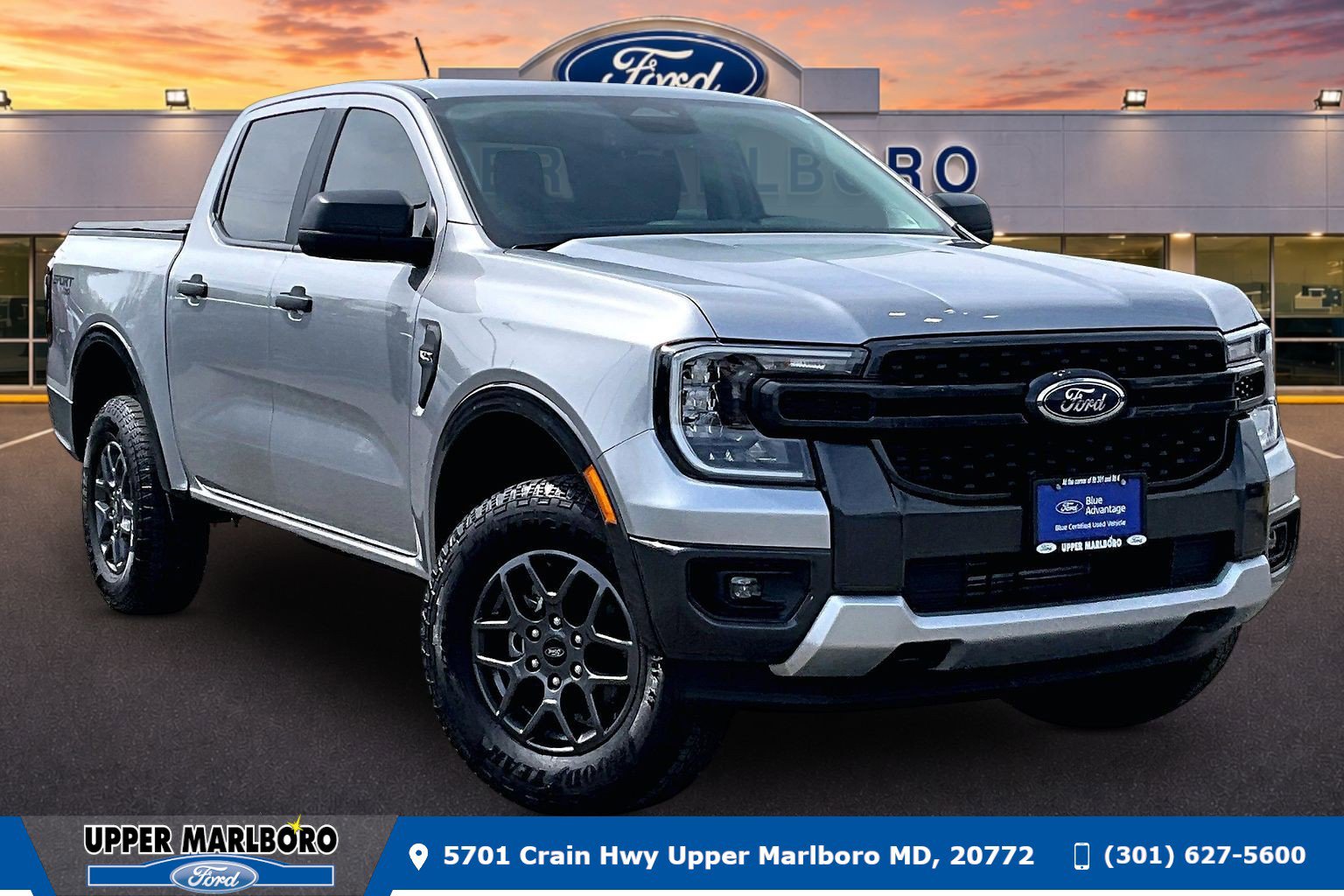 Certified 2024 Ford Ranger XLT w/ Trailer Tow Package AWD/4WD image 1