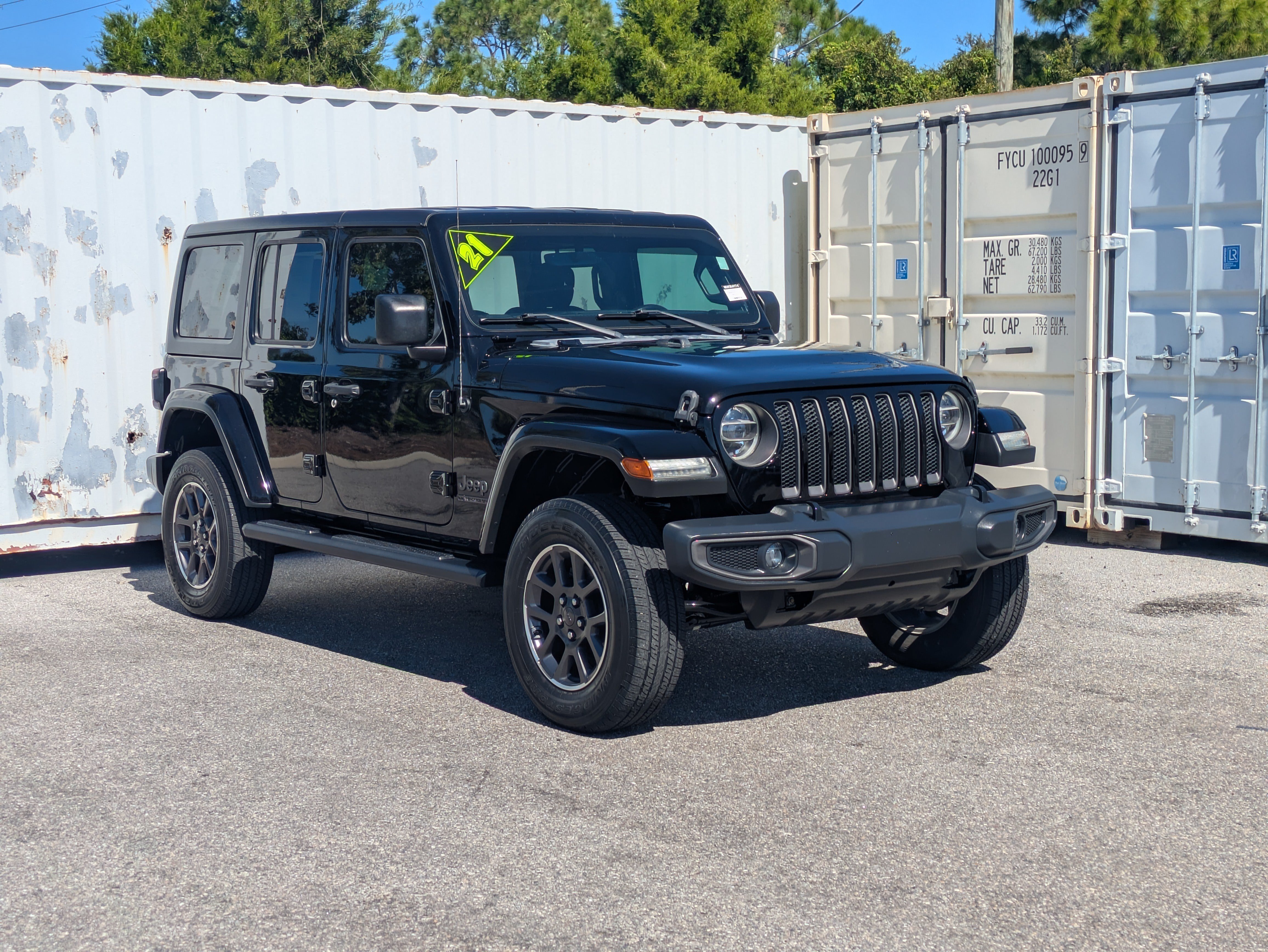 Used 2021 Jeep Wrangler Unlimited Sport AWD/4WD image 3