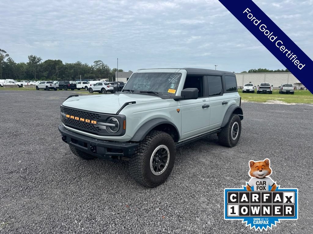 Certified 2022 Ford Bronco Badlands w/ Sasquatch Package AWD/4WD image 1