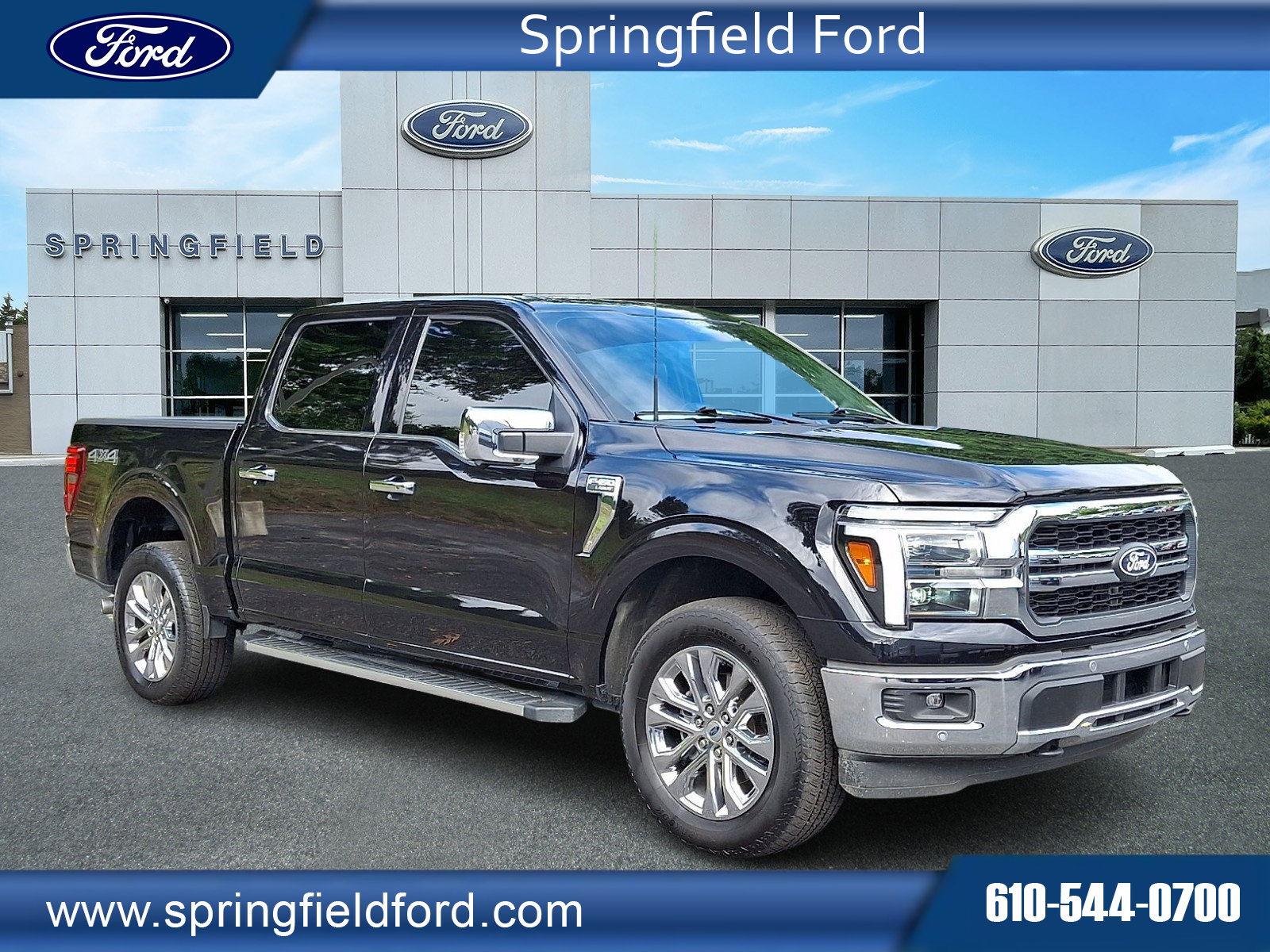Certified 2025 Ford F150 Lariat w/ Equipment Group 501A Mid