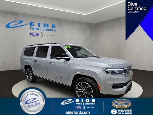 Used 2023 Jeep Grand Wagoneer L Series III w/ HD Trailer Tow Package AWD/4WD image 1