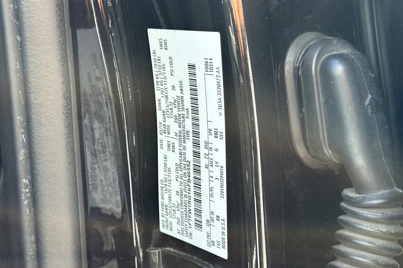 Certified 2019 Ford F150 Raptor w/ Equipment Group 802A Luxury AWD/4WD image 33
