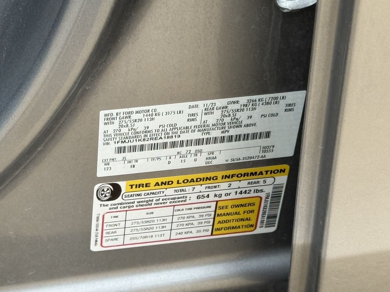 Certified 2024 Ford Expedition Limited RWD image 32