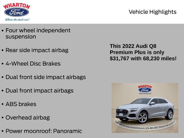 Used 2022 Audi Q8 Premium Plus AWD/4WD image 10