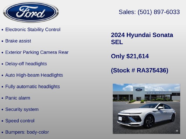 Used 2024 Hyundai Sonata SEL FWD image 24