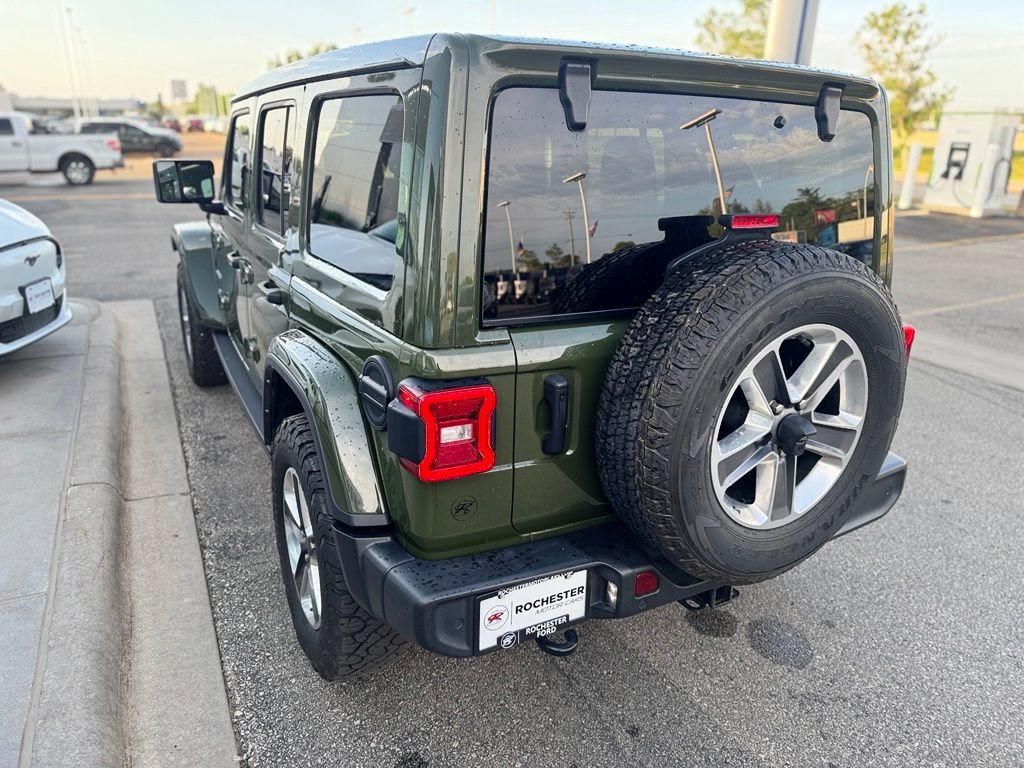 Used 2021 Jeep Wrangler Unlimited Sahara AWD/4WD image 42