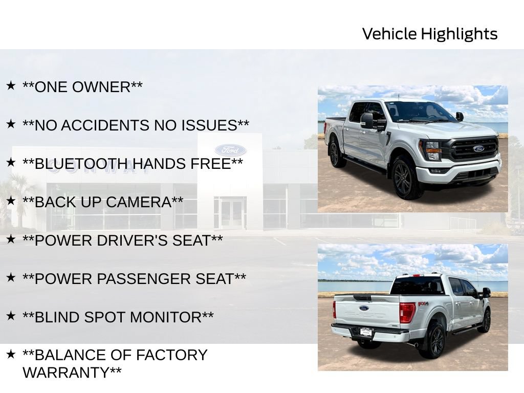 Certified 2023 Ford F150 XLT w/ Equipment Group 301A Mid AWD/4WD image 6