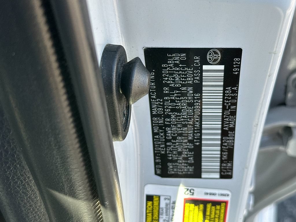 Used 2023 Toyota Camry SE w/ Protection Package (Q2) (TMS) FWD image 25
