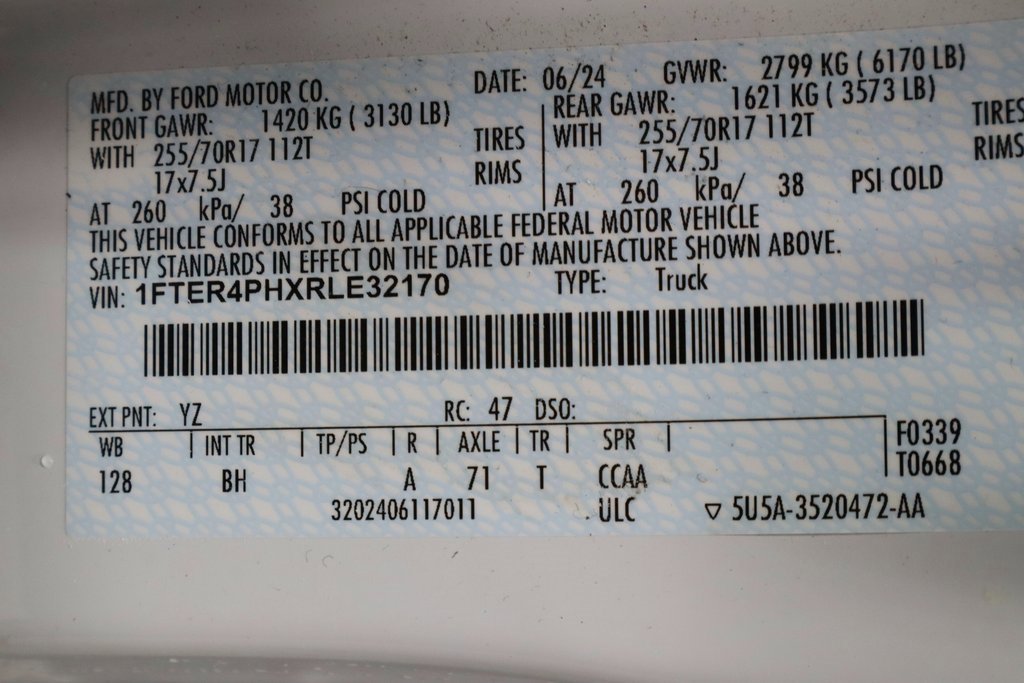 Certified 2024 Ford Ranger XL image 32