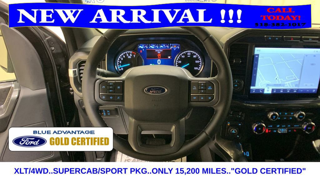 Certified 2023 Ford F150 XLT w/ Equipment Group 302A High image 32