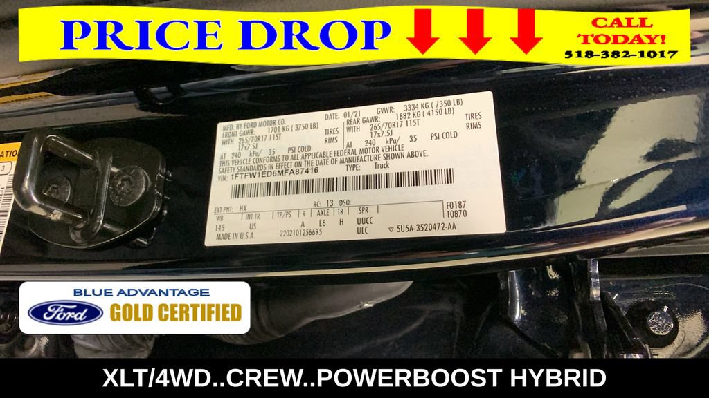 Certified 2021 Ford F150 XLT AWD/4WD image 40