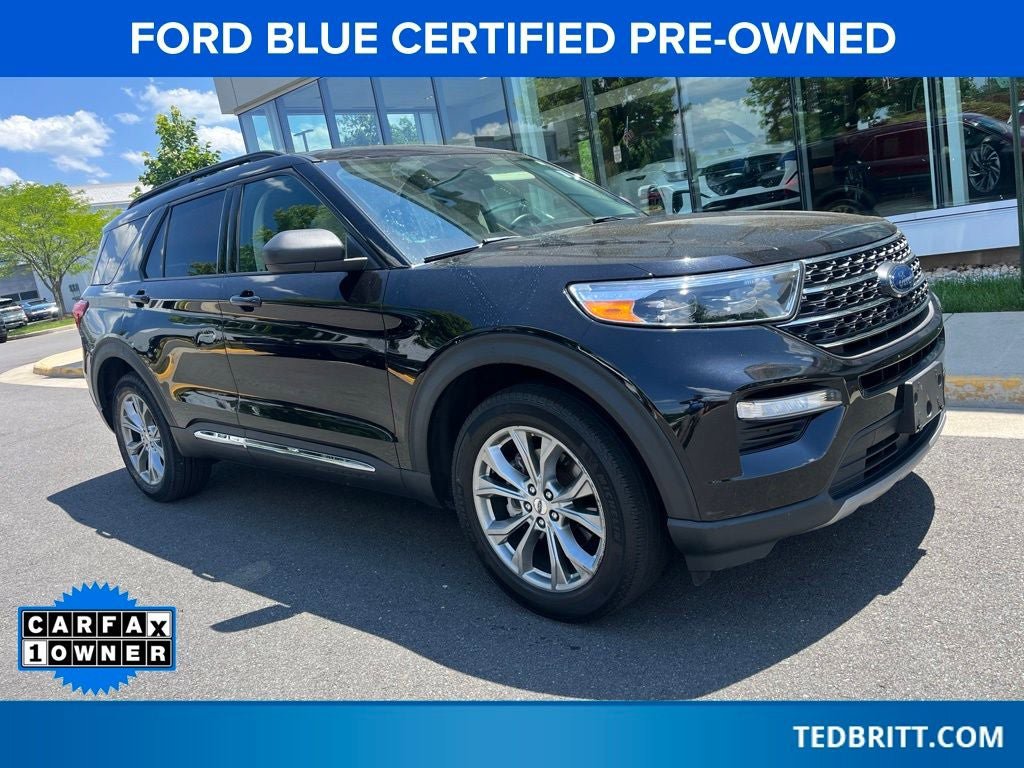 Certified 2022 Ford Explorer XLT w/ Equipment Group 202A