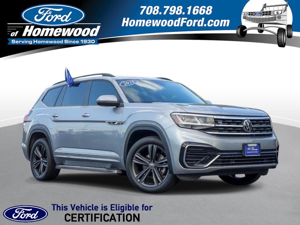 Used 2021 Volkswagen Atlas SE w/ Panoramic Sunroof Package AWD/4WD video 1