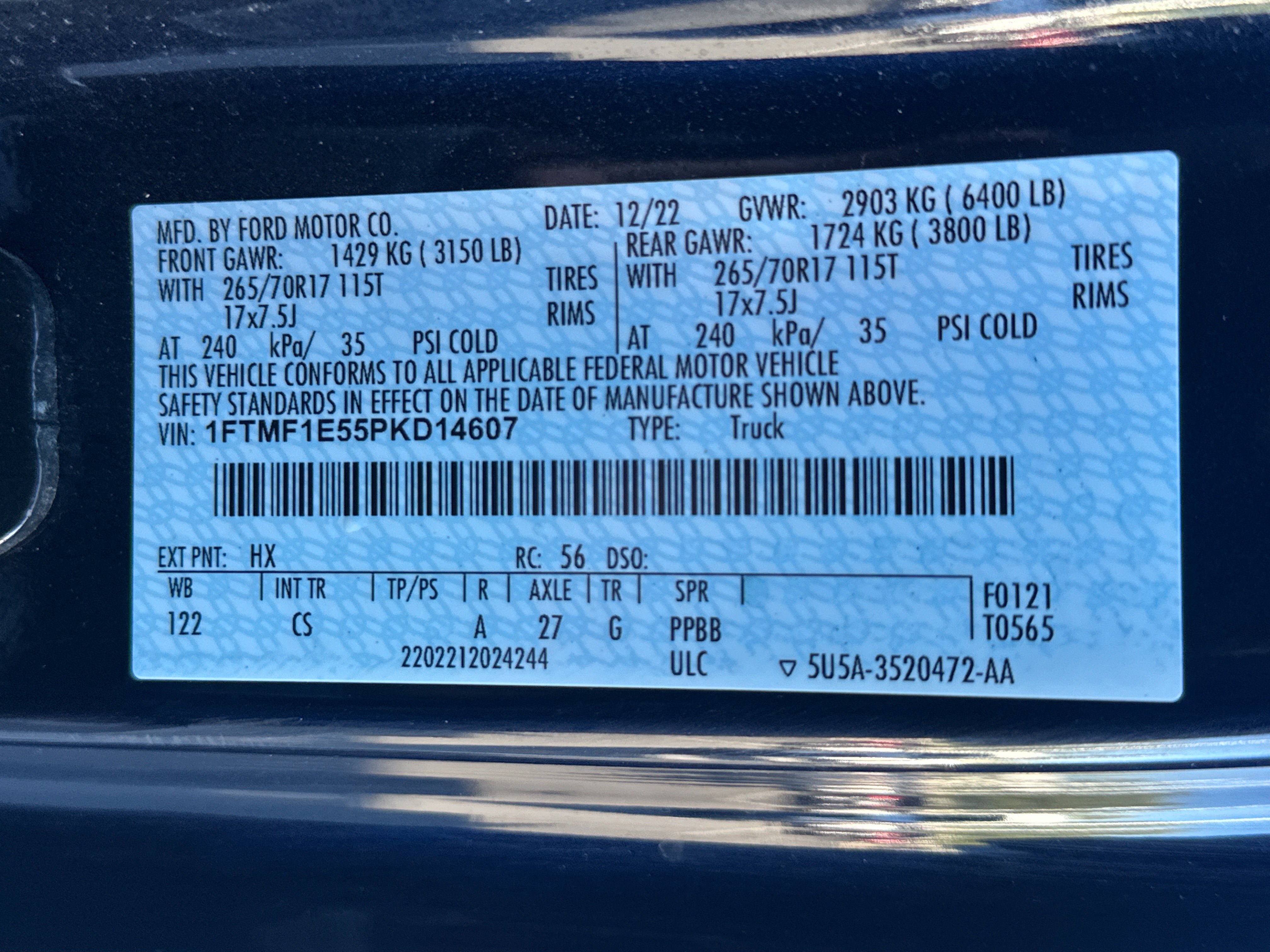 Certified 2023 Ford F150 XL AWD/4WD image 32