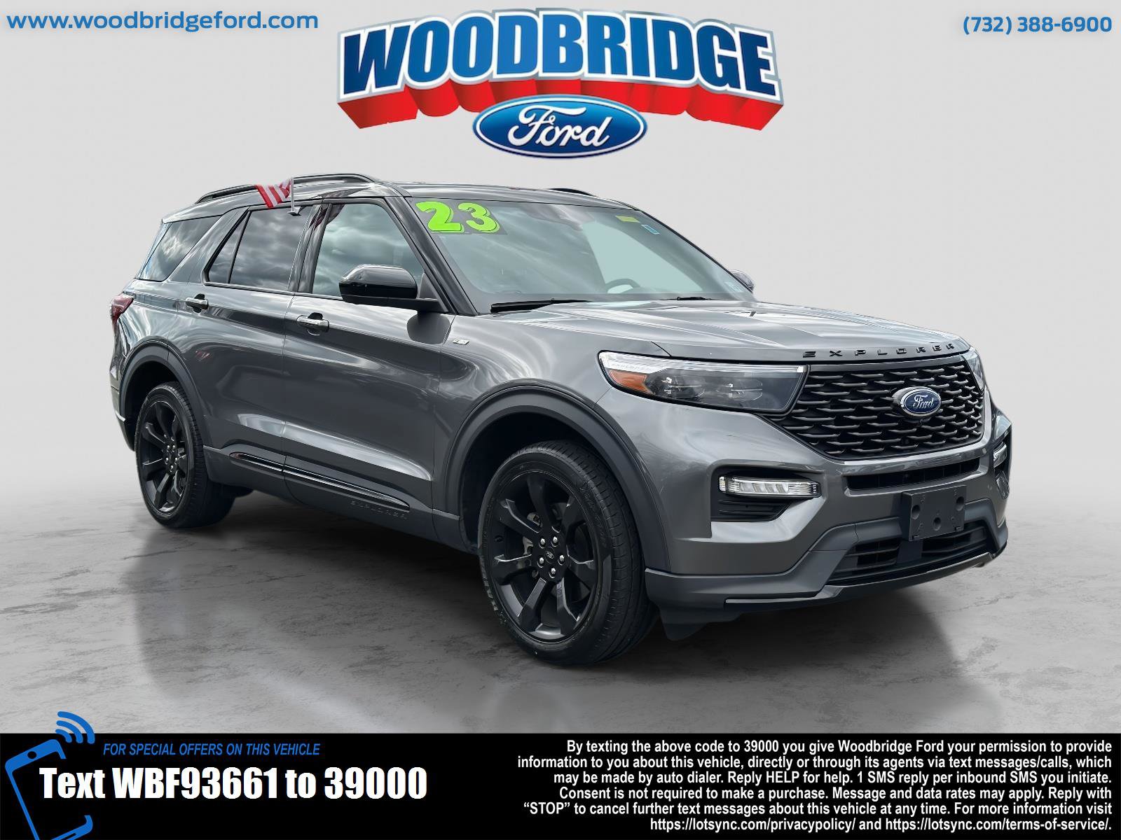 Certified 2023 Ford Explorer ST-Line w/ Class IV Trailer Tow Package