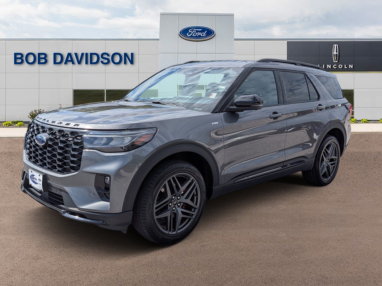 Certified 2025 Ford Explorer ST-Line w/ ST-Line Street Pack AWD/4WD image 1