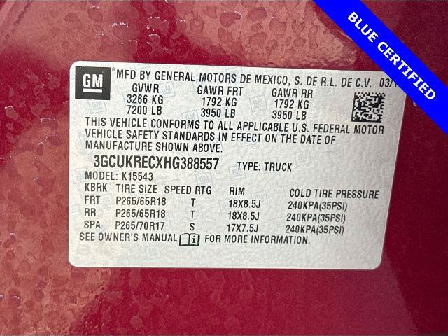 Used 2017 Chevrolet Silverado 1500 LT w/ All Star Edition AWD/4WD image 23